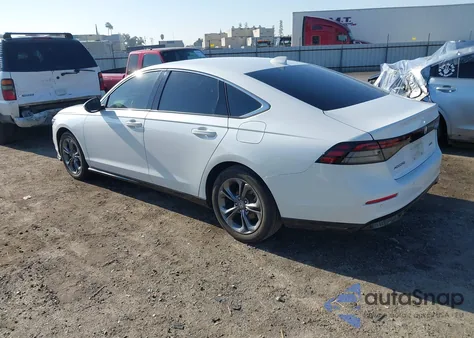 2023 Honda Accord Hybrid Ex-L z USA, uszkodzony, nr VIN 1HGCY2F63PA001128